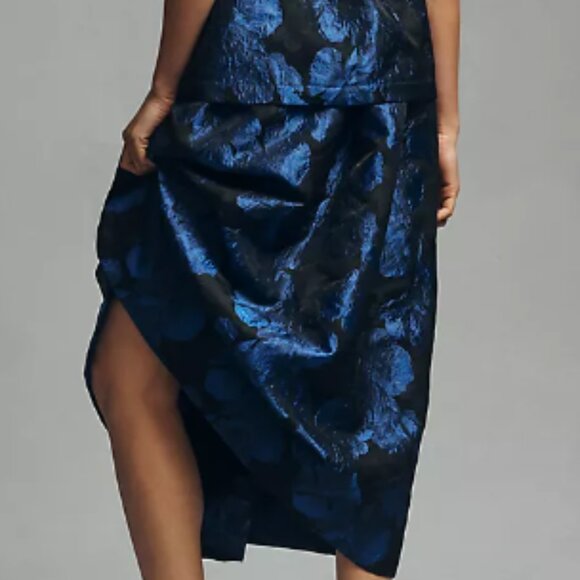 Anthropologie Sleeveless Open-Back Midi Dress - Picture 4 of 5